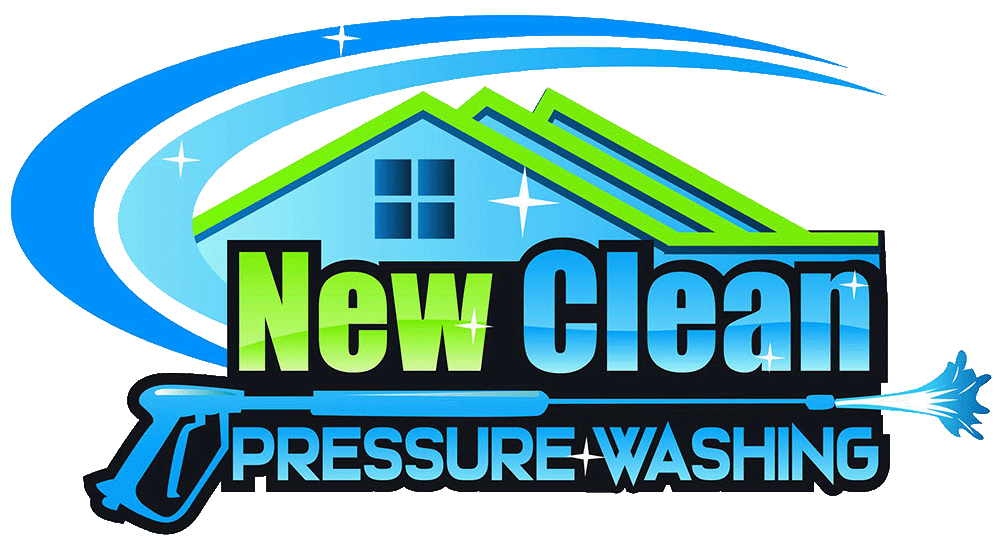 New Clean Pressure Washing Logo
